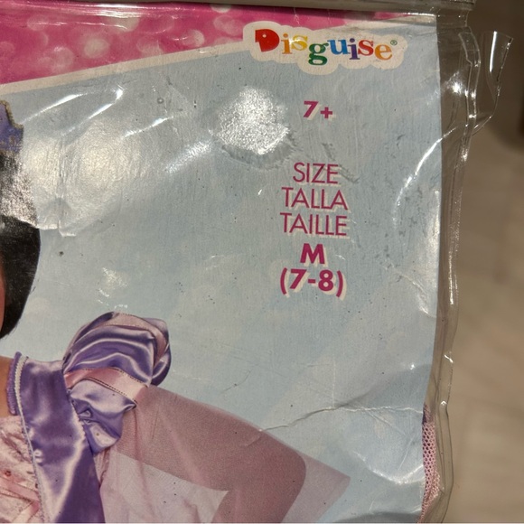 Rapunzel Kids Costume - Purple and White size medium / 7-8 - Picture 2 of 9